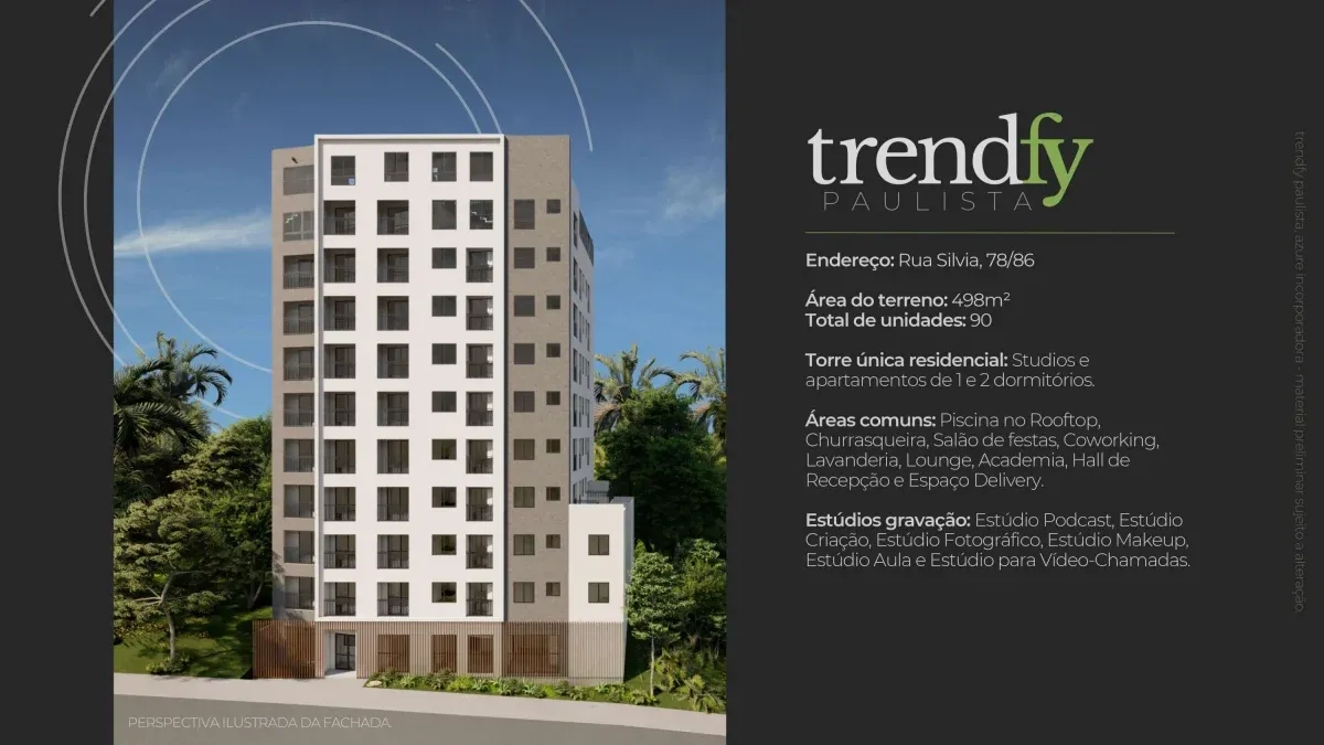 Apartamento Garden à venda em São Paulo, Bela Vista, com 1 quarto, 72,4m²